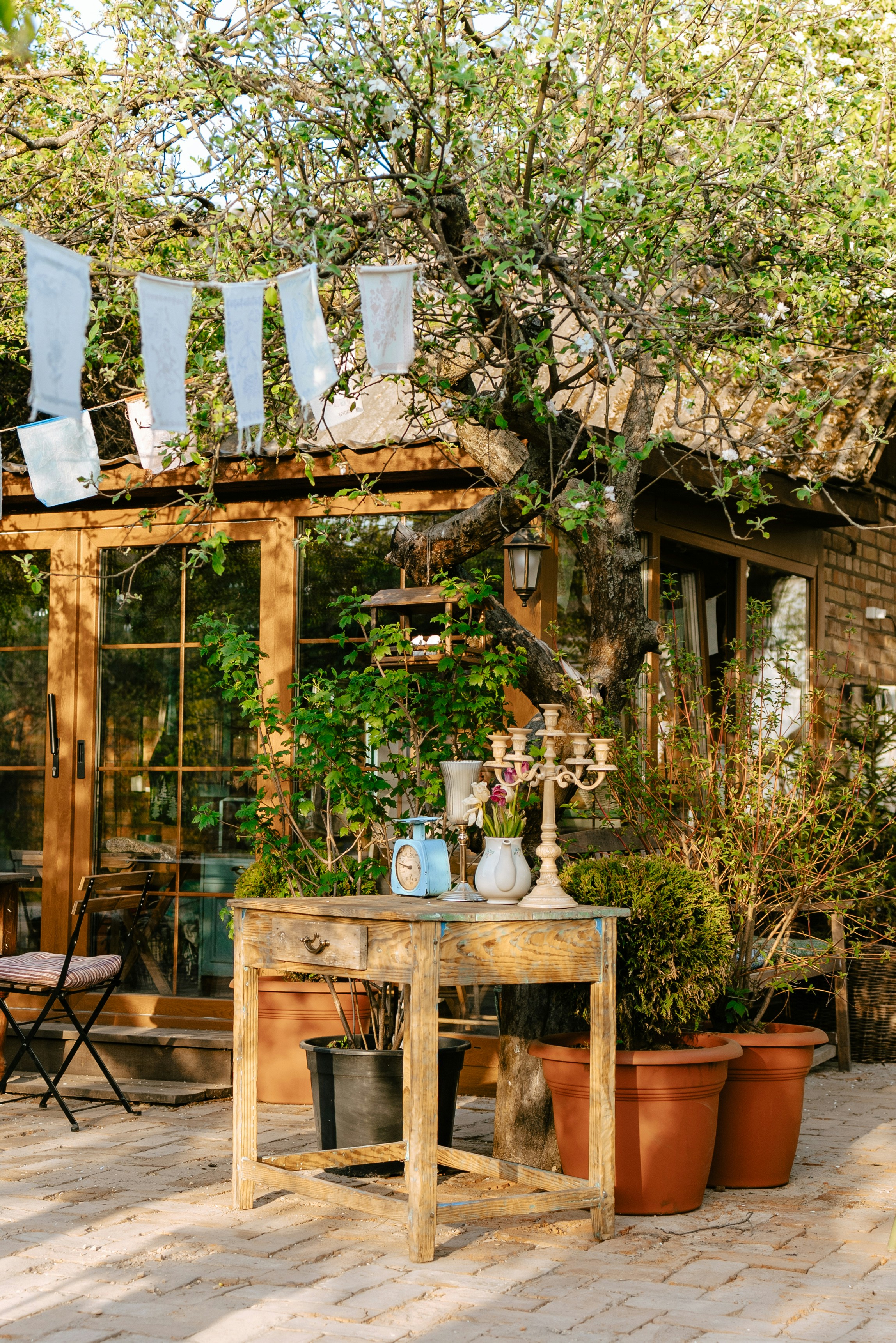 Outdoor seating